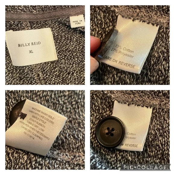 Billy Reid Mouline Regular Fit Cardigan Men’s XL - Picture 7 of 9